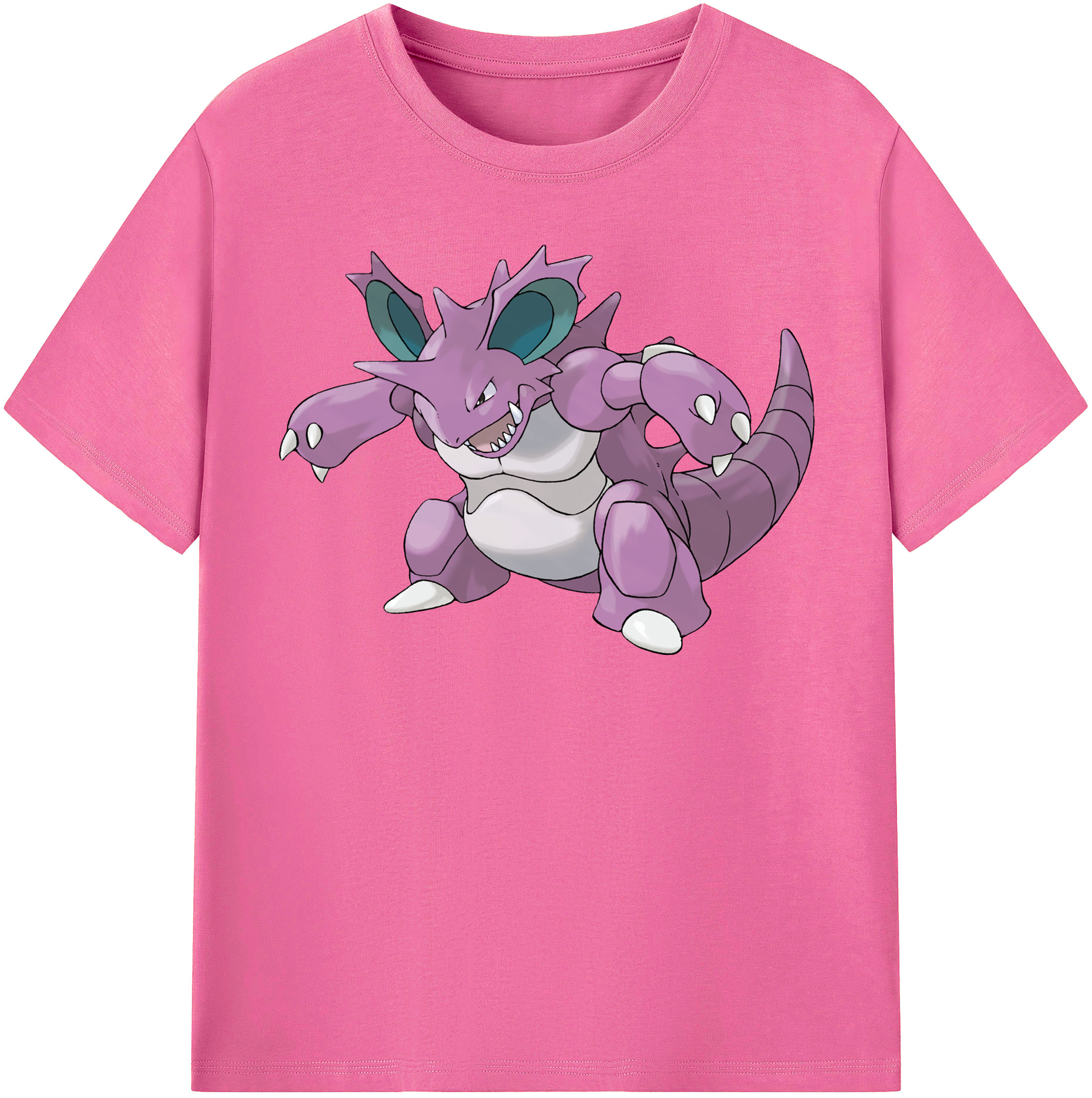（画像用） ポケットモンスター Pokémon レディースカジュアルプリントTシャツ（綿100％）